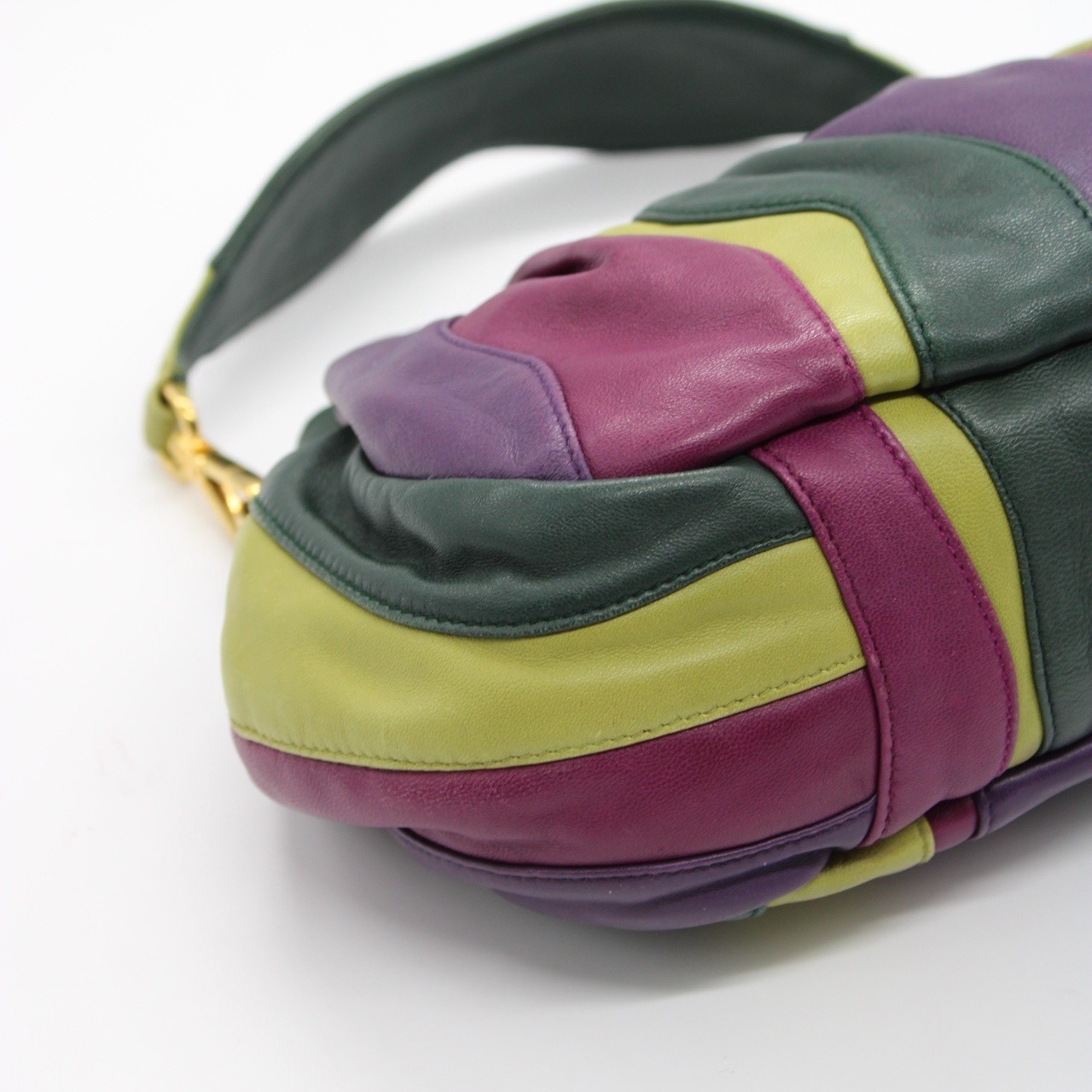 Borsa Prada in nappa multicolore thumb