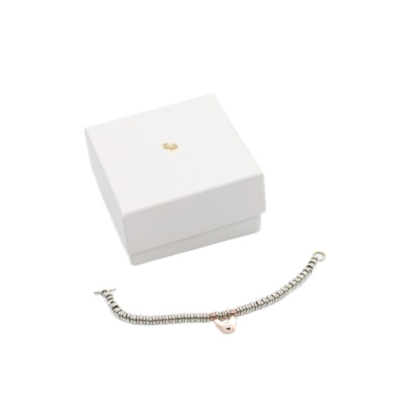 Bracciale Dodo rondelle con charme Bulldog francese