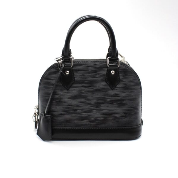 Borsa Louis Vuitton Alma BB in pelle epi nera