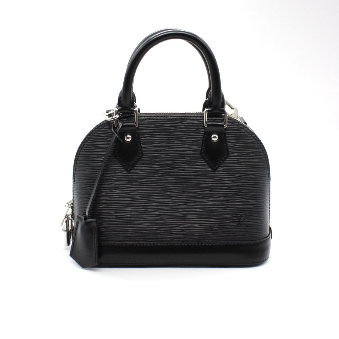Borsa Louis Vuitton Alma BB in pelle epi nera thumb
