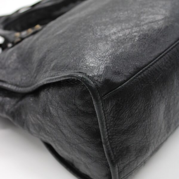 Borsa Balenciaga City in pelle nera