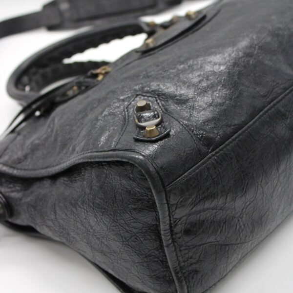 Borsa Balenciaga City in pelle nera