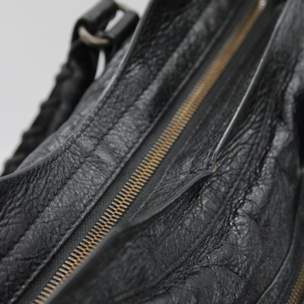 Borsa Balenciaga City in pelle nera
