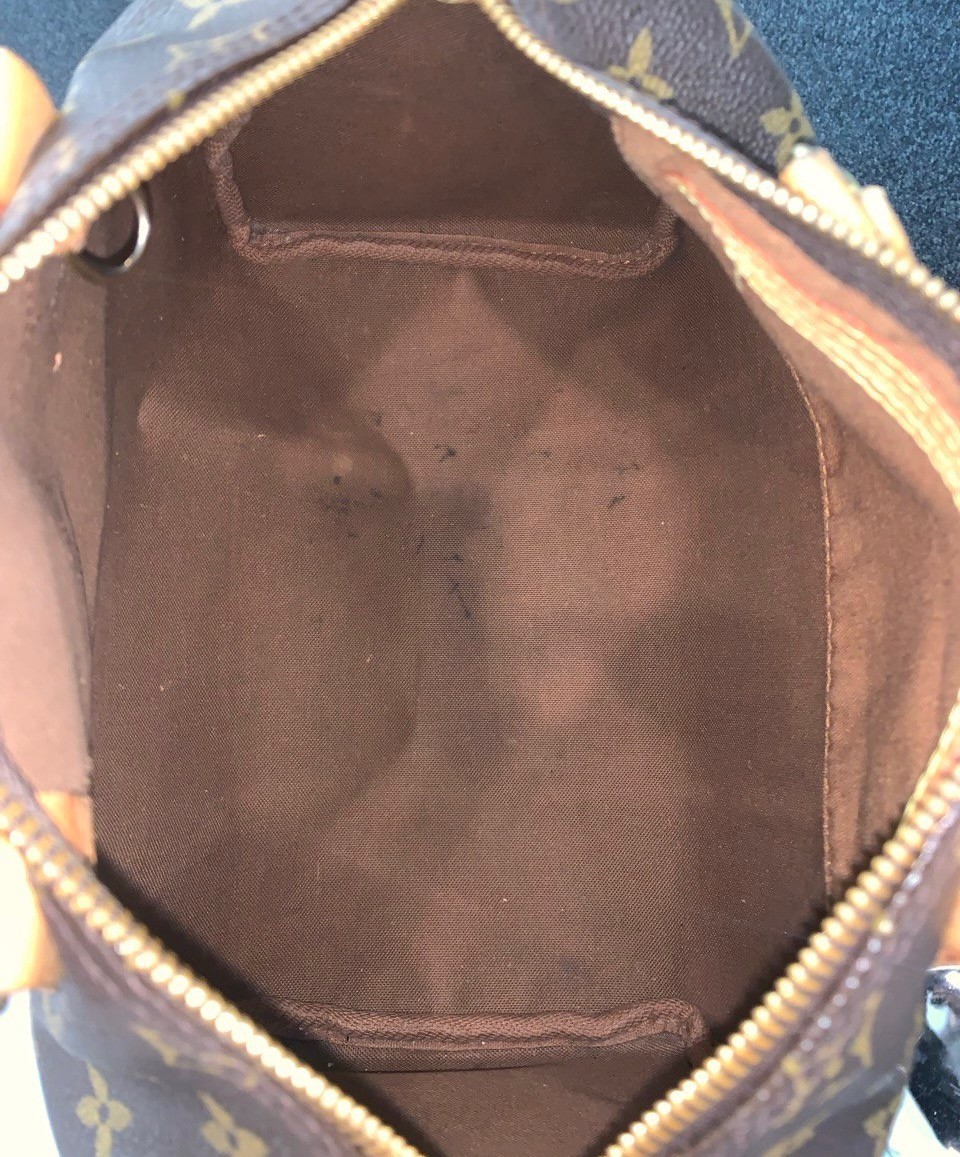 Borsa Louis Vuitton Speedy 25 Monogram con tracolla thumb