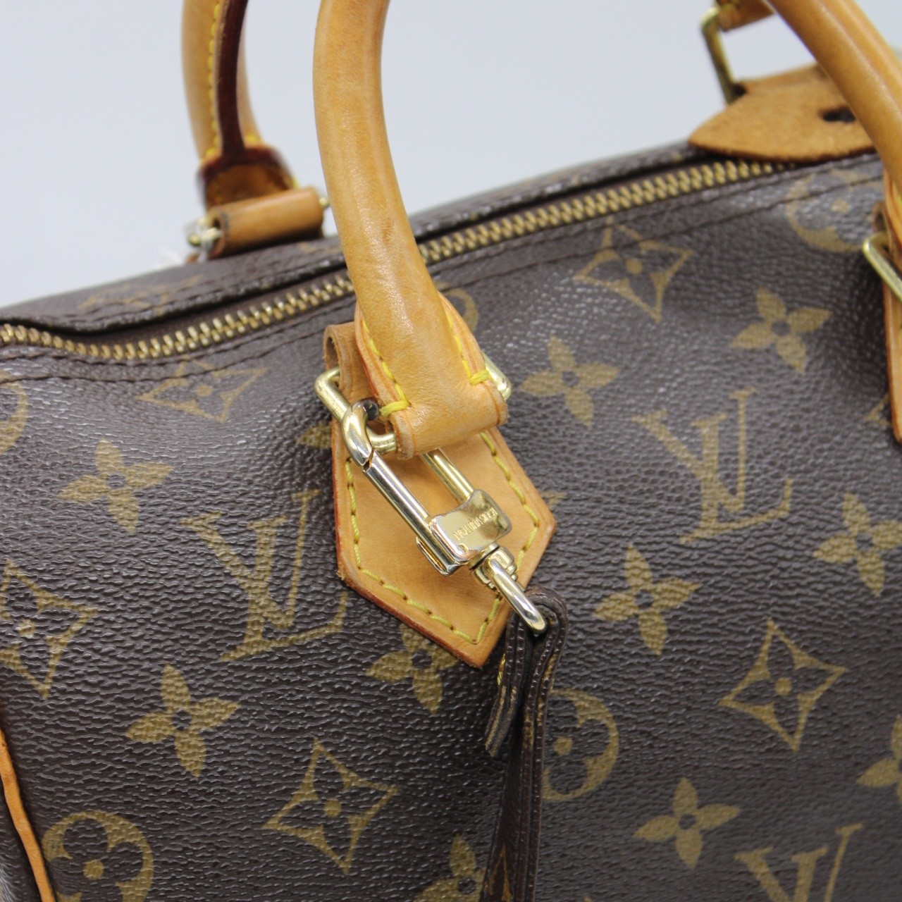 Borsa Louis Vuitton Speedy 25 Monogram con tracolla thumb