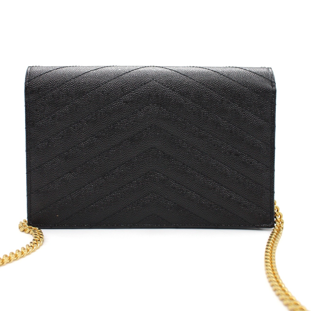 Pochette Saint Laurent envelope con catena cassandre classica thumb
