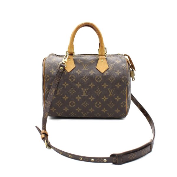 Borsa Louis Vuitton Speedy 25 Monogram con tracolla