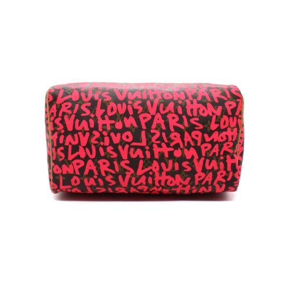 Borsa Louis Vuitton x Stephen Sprouse Speedy 30 Monogram Graffiti Fucsia