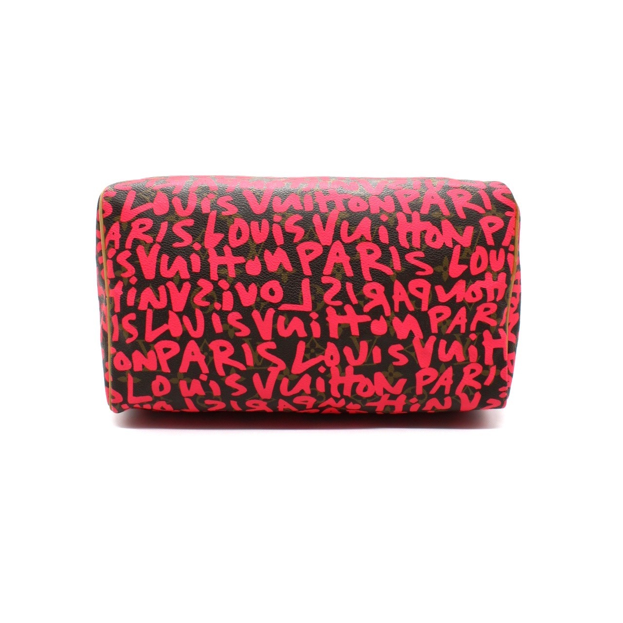 Borsa Louis Vuitton x Stephen Sprouse Speedy 30 Monogram Graffiti Fucsia thumb