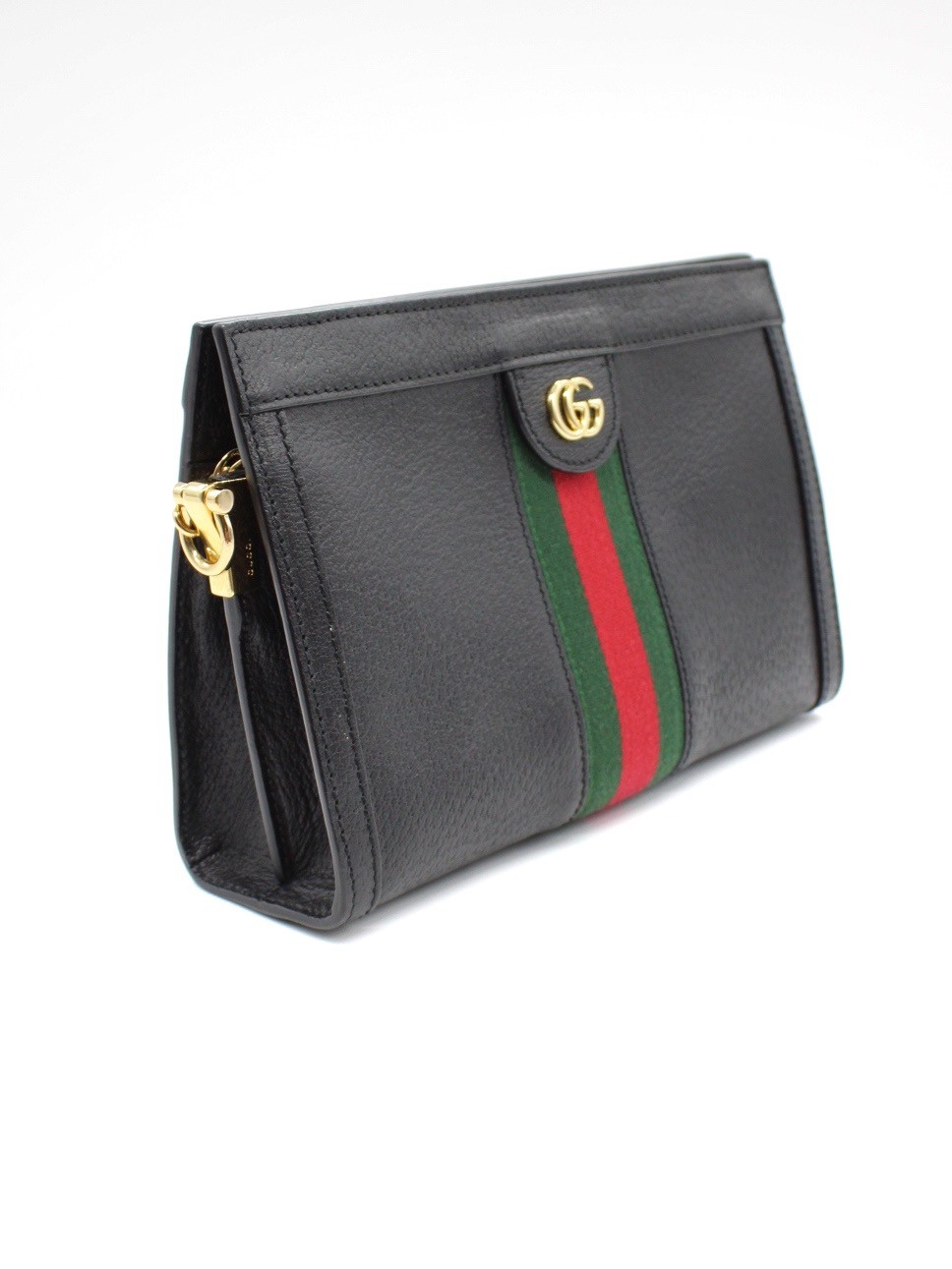 Borsa Gucci Ophidia In Pelle Nera thumb