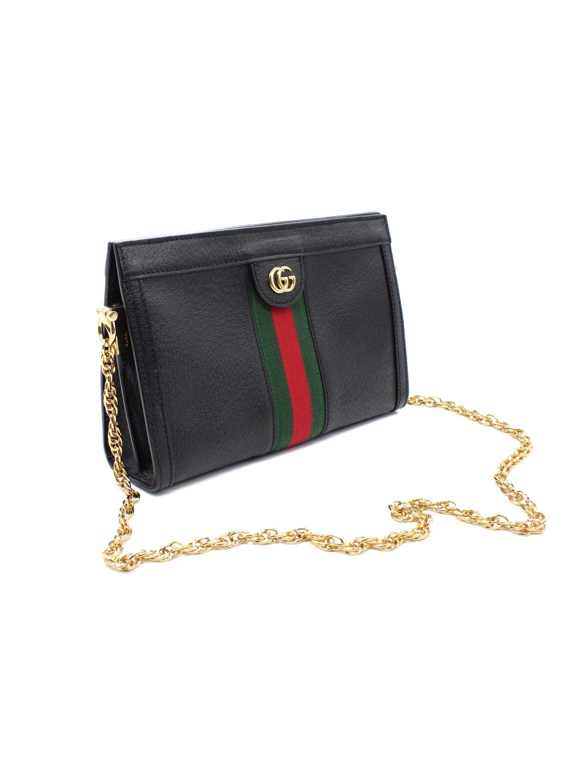 Borsa Gucci Ophidia In Pelle Nera thumb