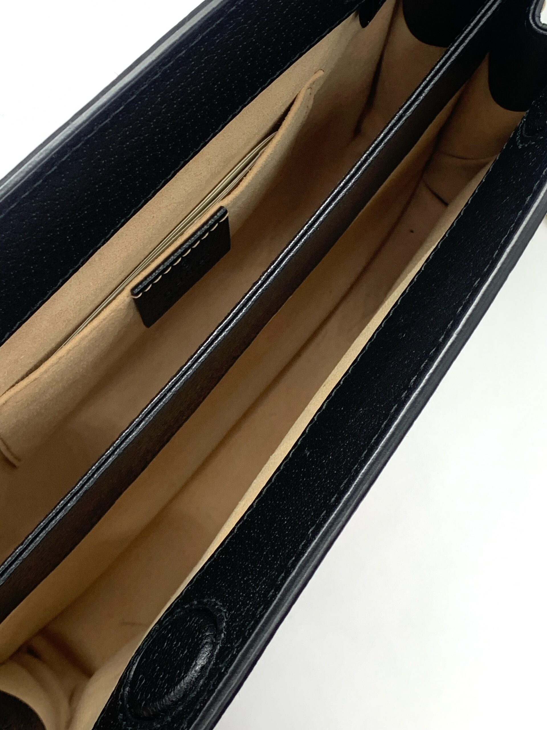 Borsa Gucci Ophidia In Pelle Nera thumb