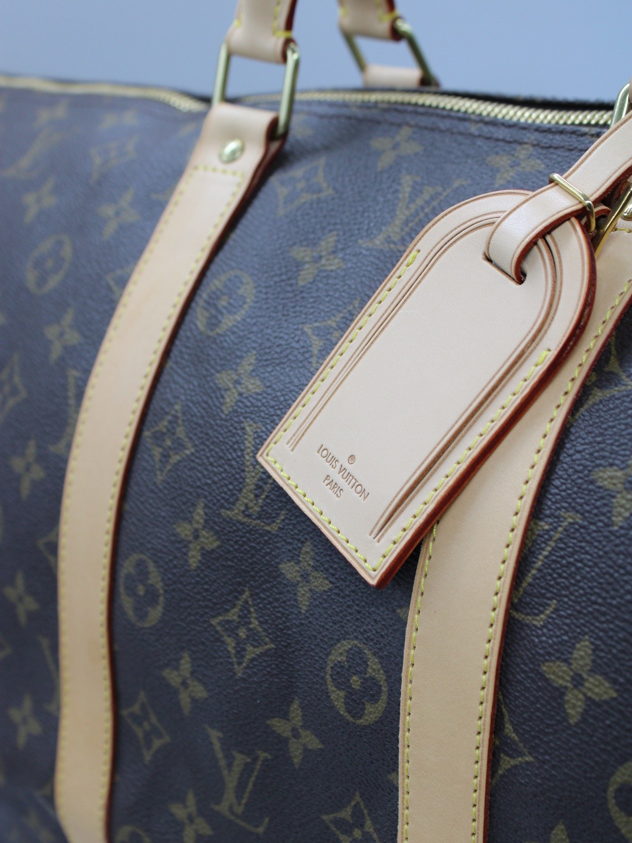 Keepall Louis Vuitton 55 in monogram thumb