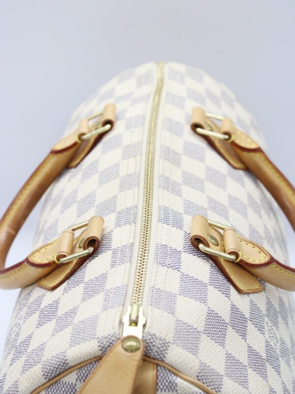 Louis Vuitton speedy 30 in damier azur