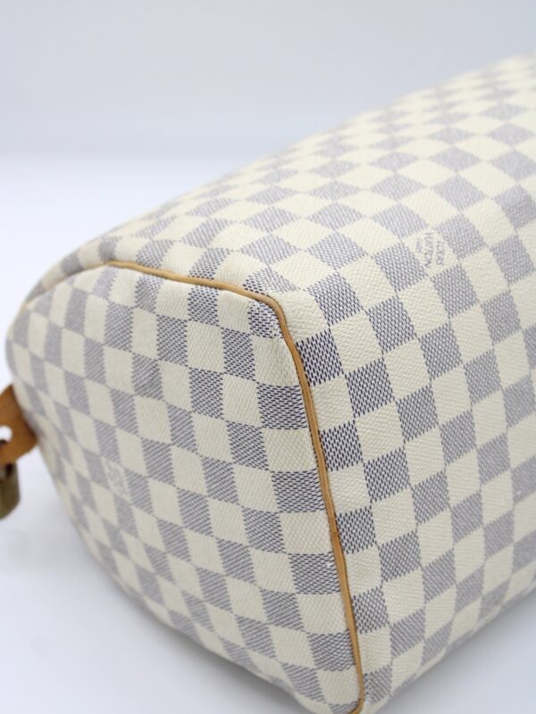 Louis Vuitton speedy 30 in damier azur