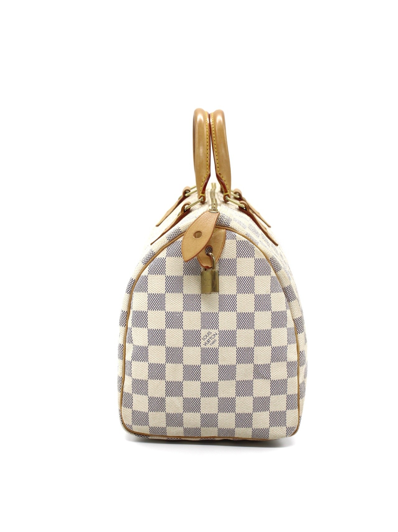 Louis Vuitton speedy 30 in damier azur thumb