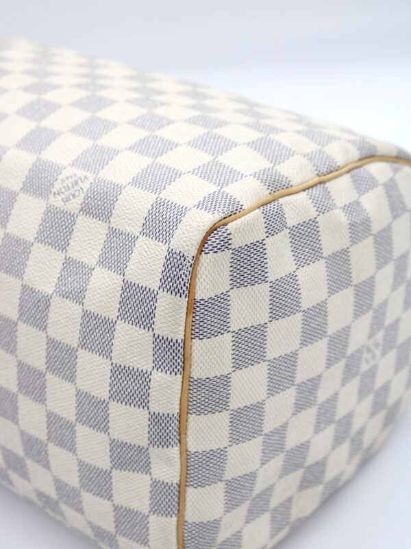 Louis Vuitton speedy 30 in damier azur