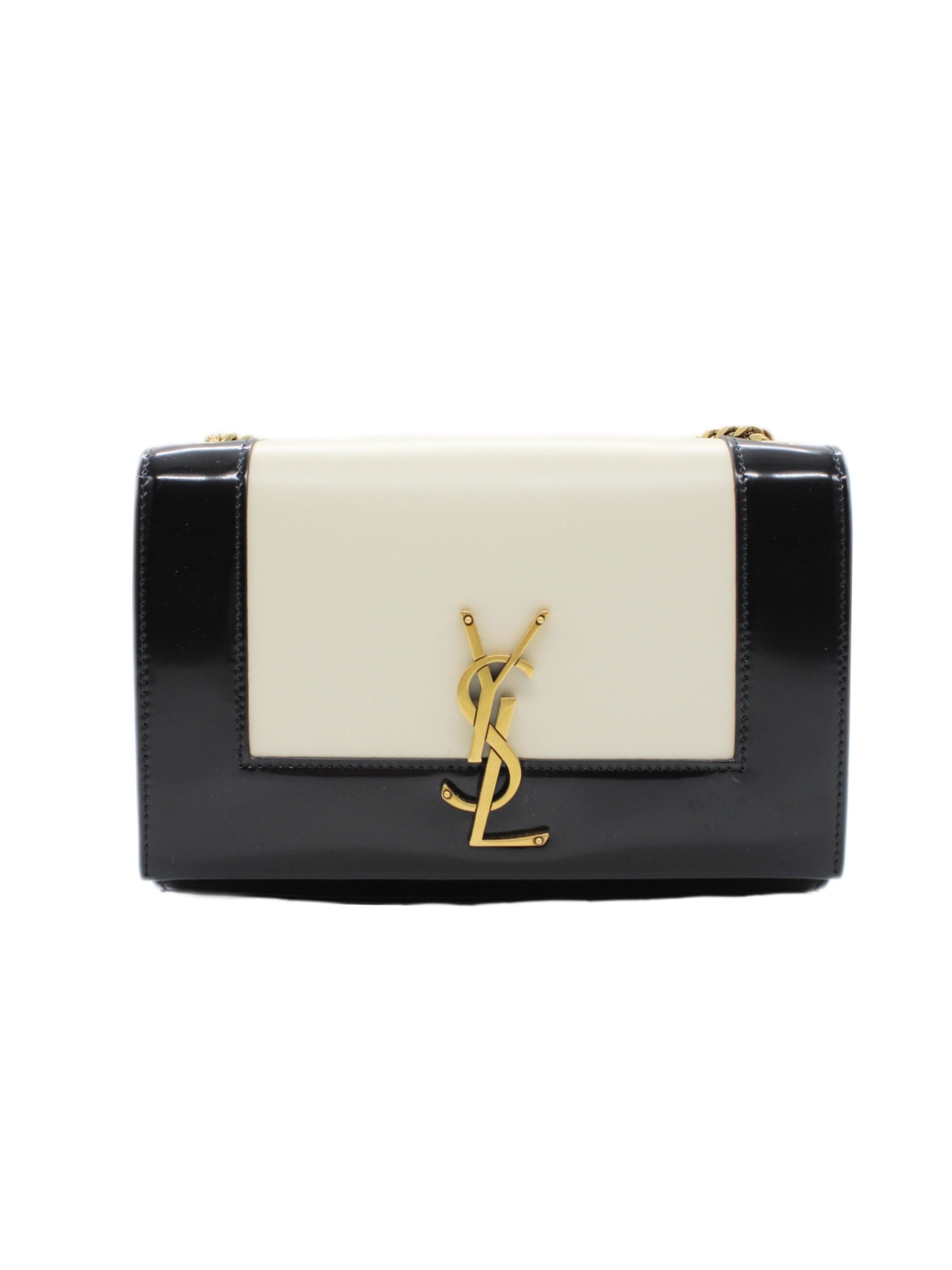 Borsa Saint Laurent kate piccola in nappa spazzolata thumb