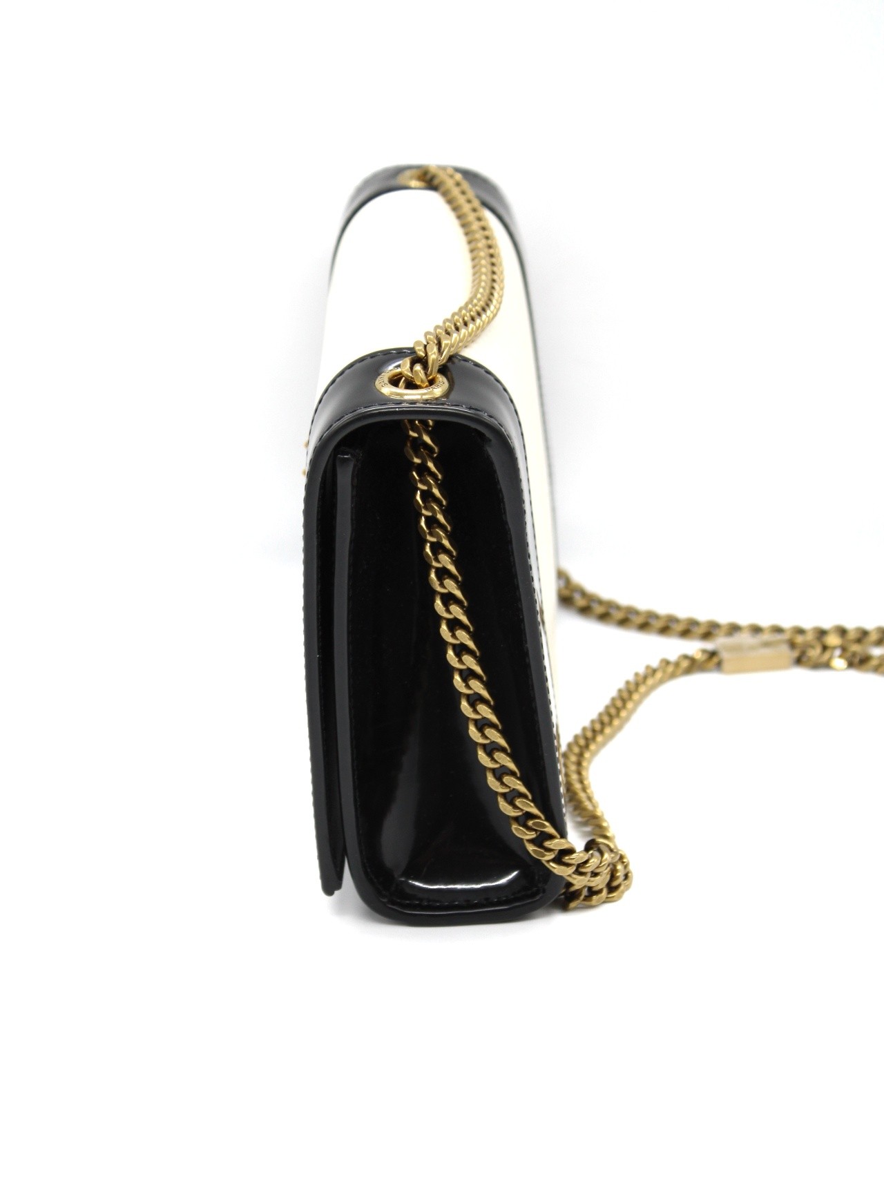 Borsa Saint Laurent kate piccola in nappa spazzolata thumb