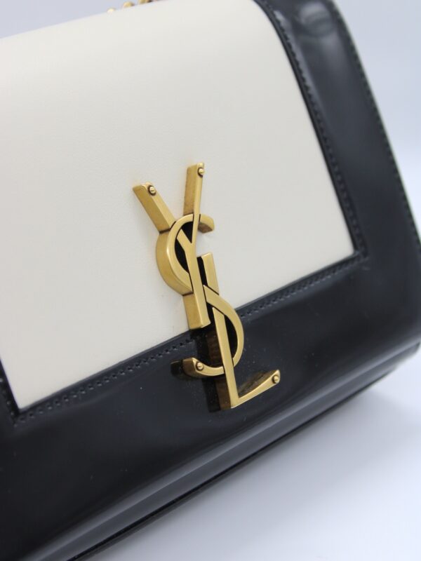 Borsa Saint Laurent kate piccola in nappa spazzolata