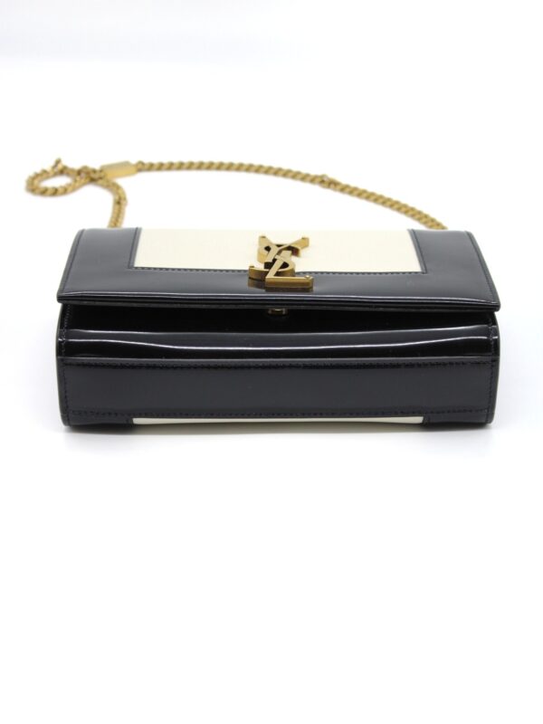 Borsa Saint Laurent kate piccola in nappa spazzolata