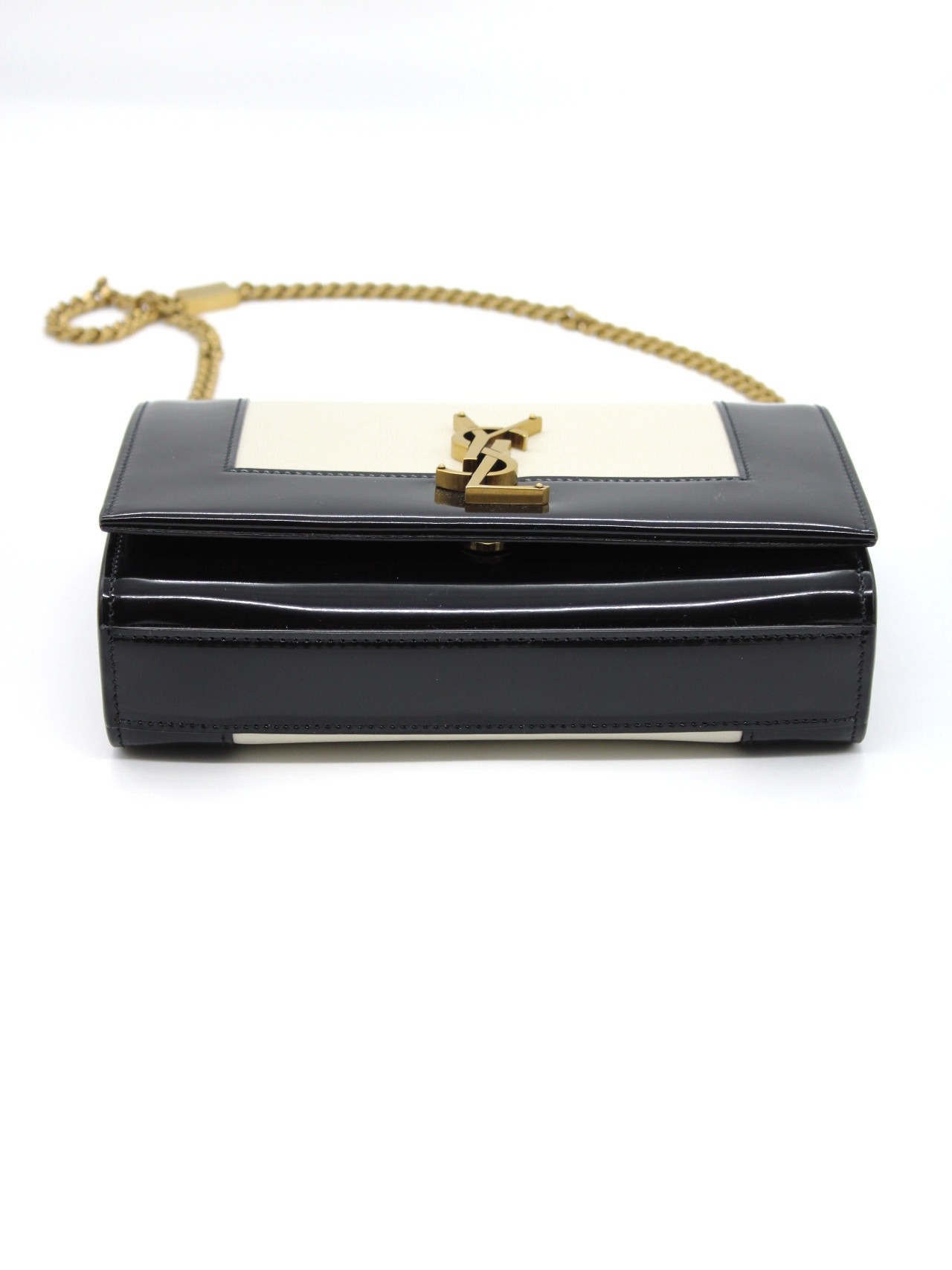 Borsa Saint Laurent kate piccola in nappa spazzolata thumb