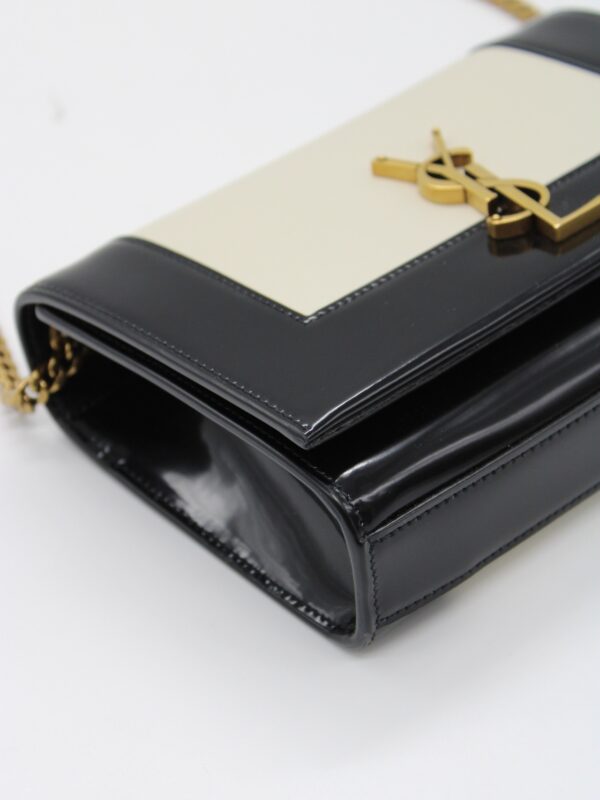 Borsa Saint Laurent kate piccola in nappa spazzolata