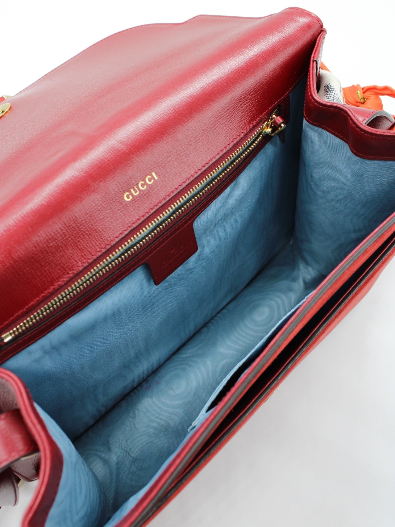 Borsa Gucci GG ring in suede thumb