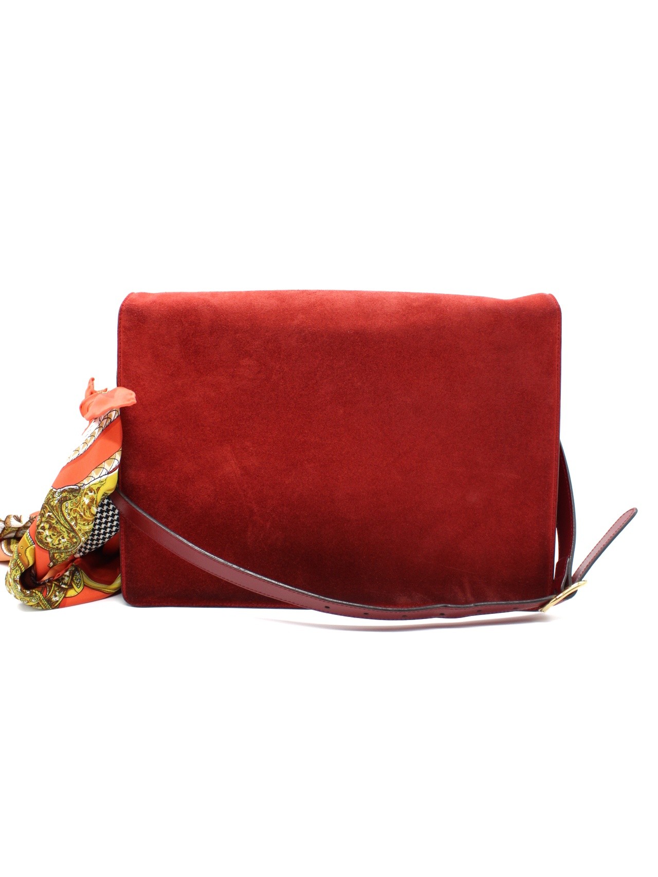 Borsa Gucci GG ring in suede thumb