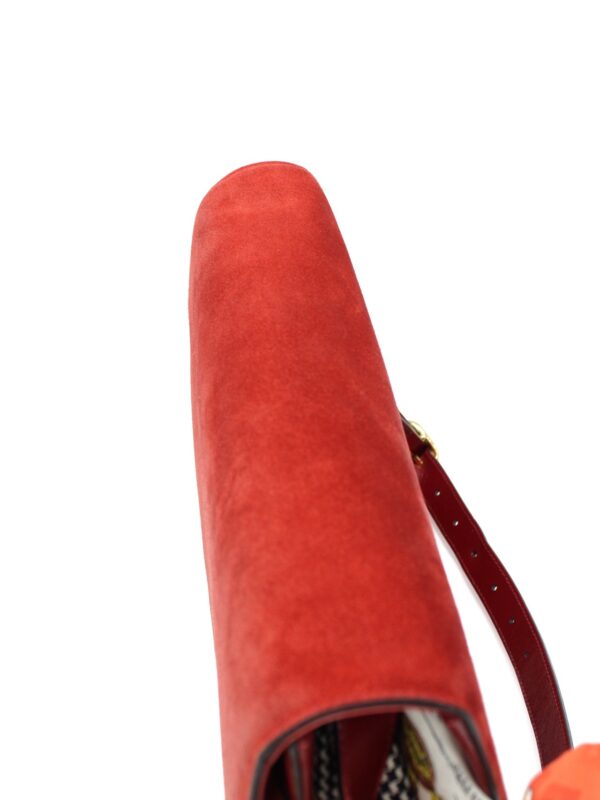 Borsa Gucci GG ring in suede
