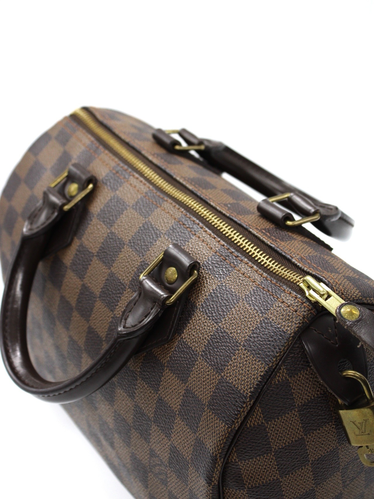 Louis Vuitton speedy 25 damier ebene thumb