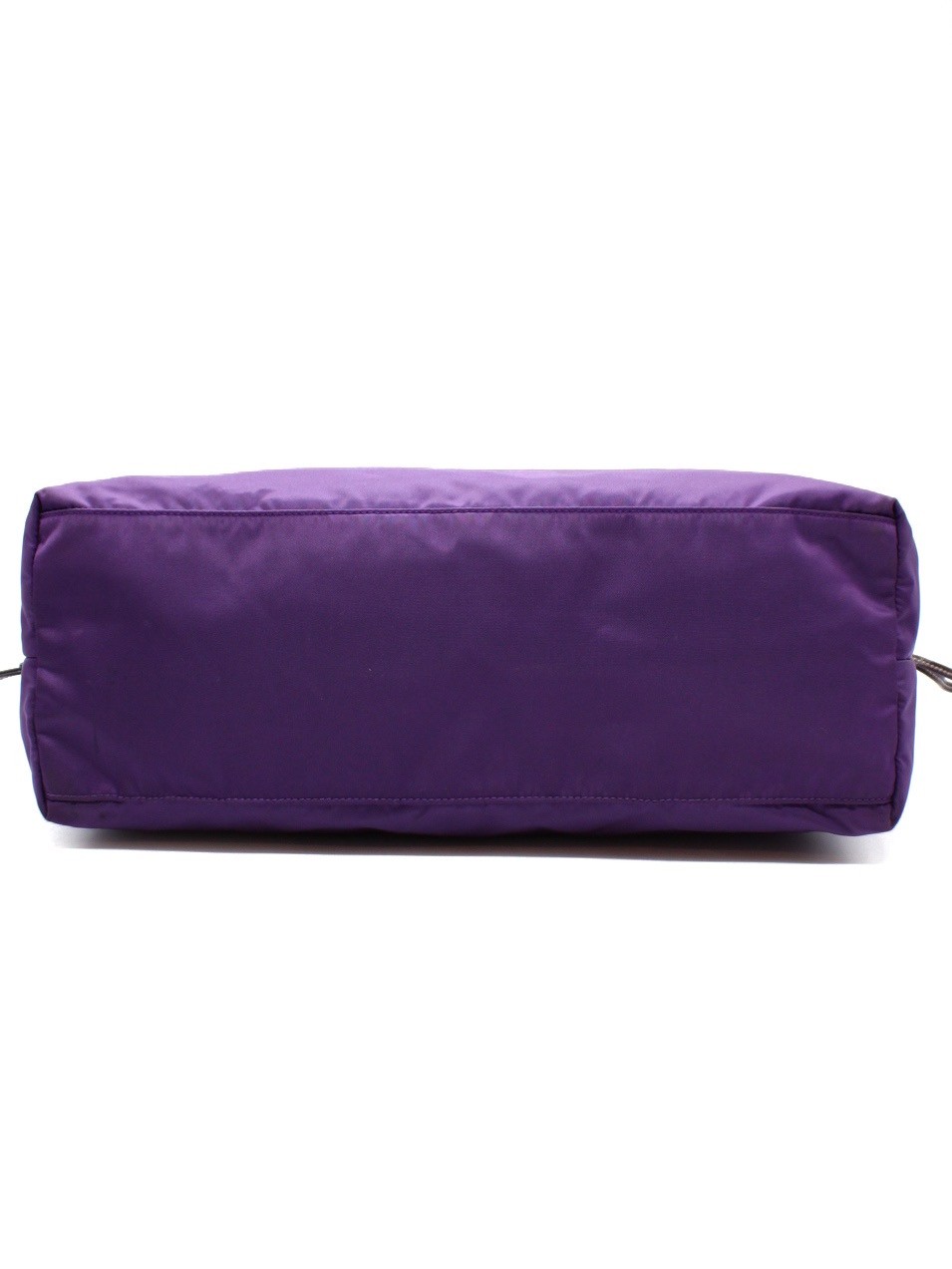 Shopper Prada In Tela Vela Viola thumb