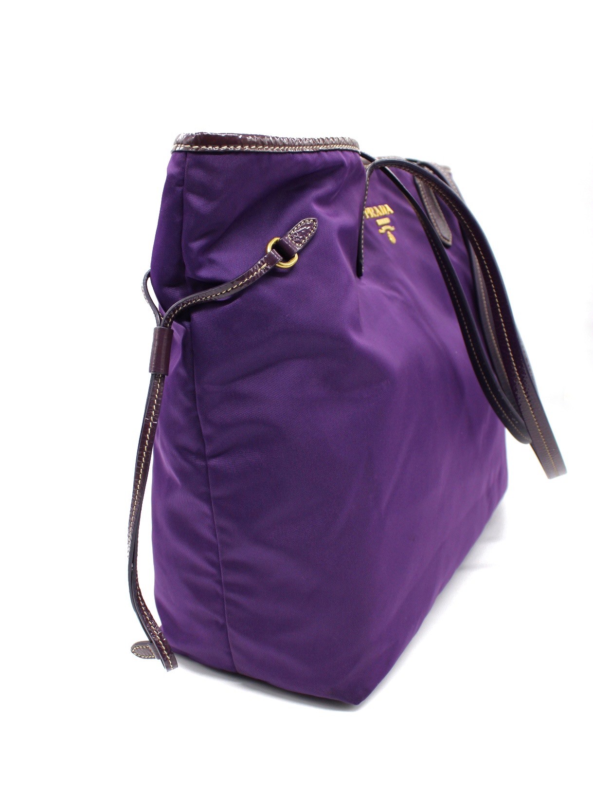 Shopper Prada In Tela Vela Viola thumb
