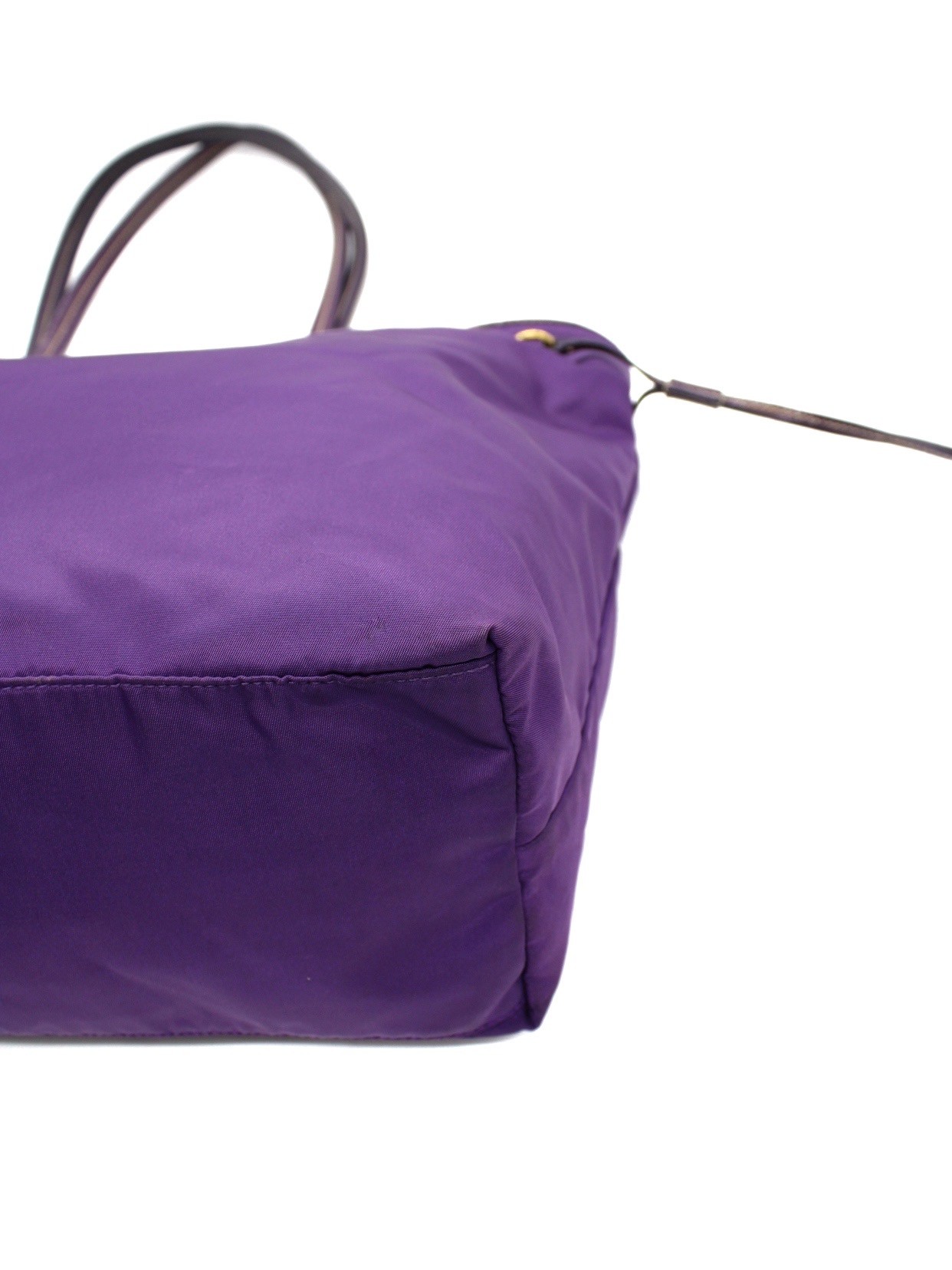 Shopper Prada In Tela Vela Viola thumb
