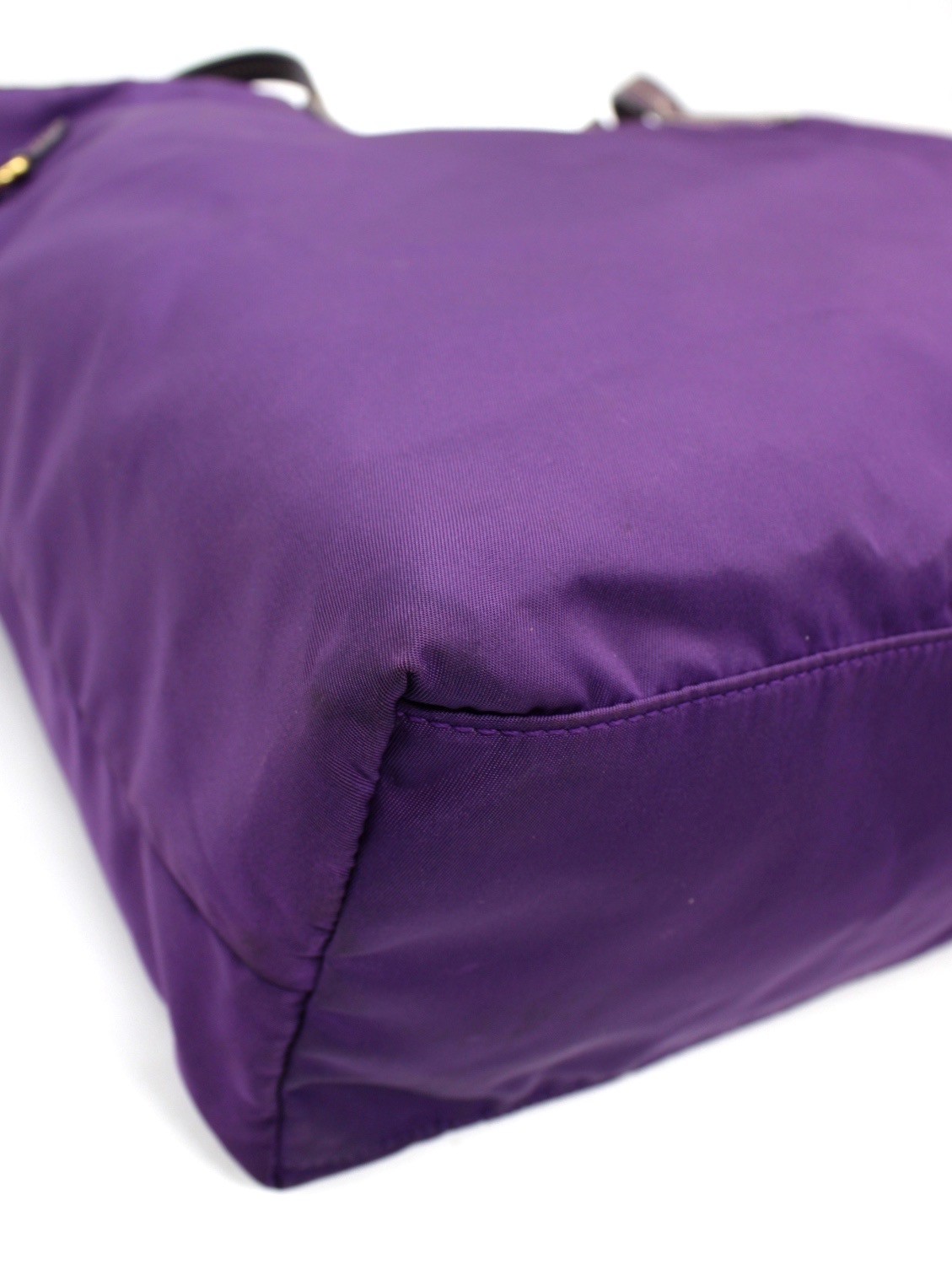Shopper Prada In Tela Vela Viola thumb