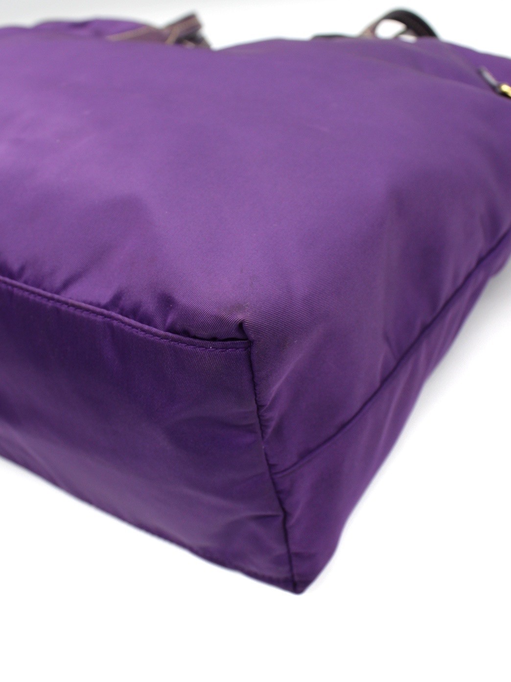 Shopper Prada In Tela Vela Viola thumb