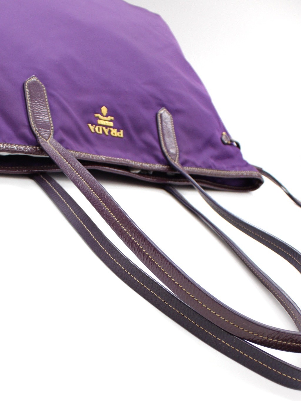 Shopper Prada In Tela Vela Viola thumb