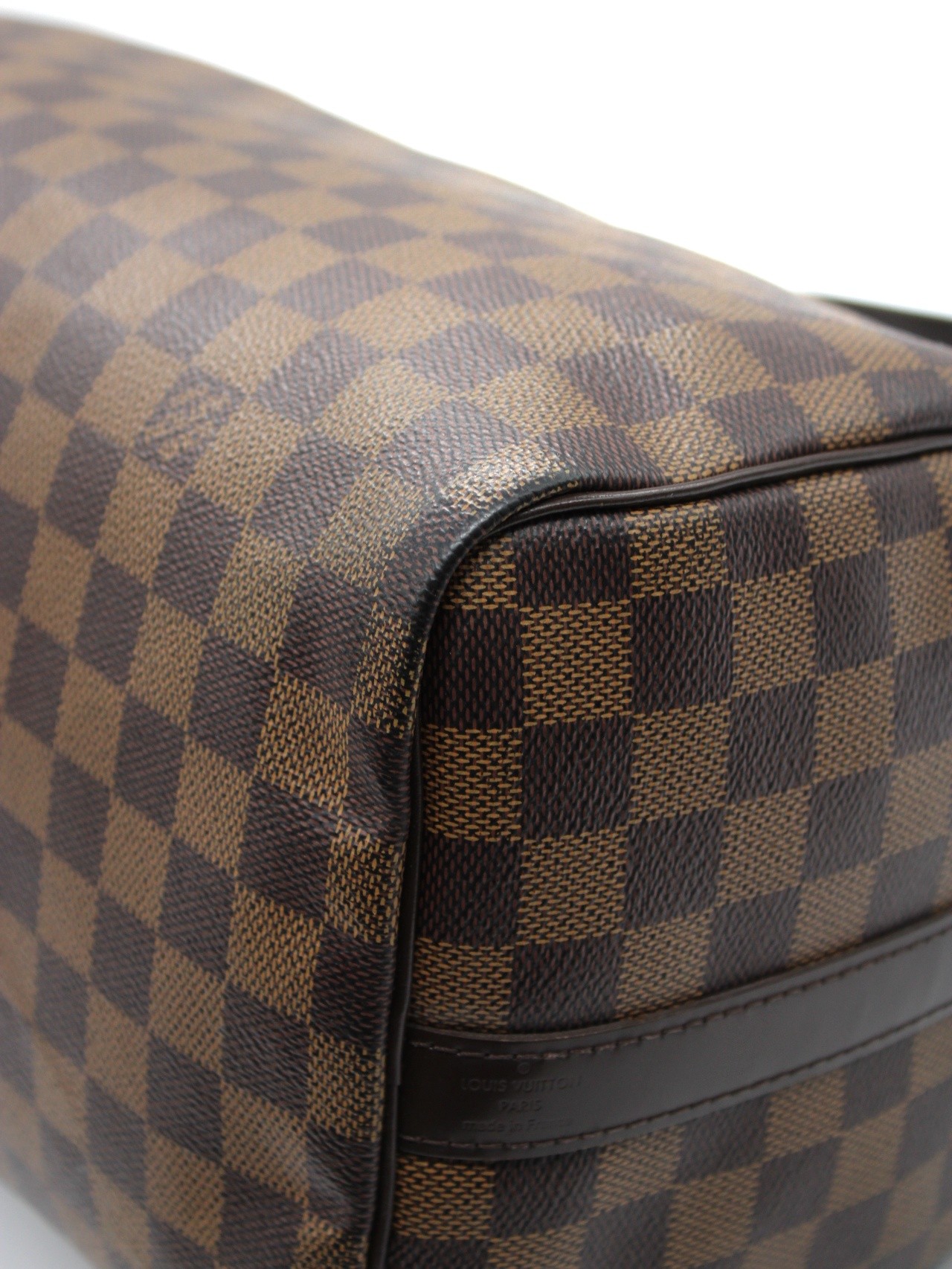 Louis Vuitton Speedy Bandoulière 30 con iniziali C.S thumb