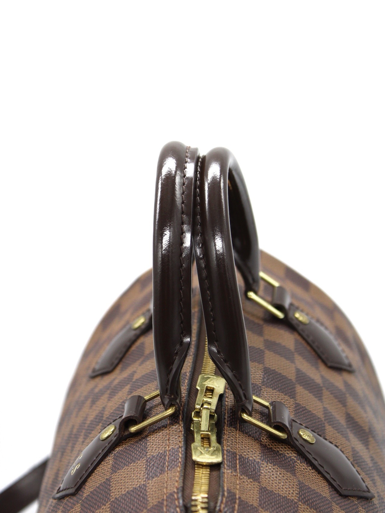 Louis Vuitton Speedy Bandoulière 30 con iniziali C.S thumb
