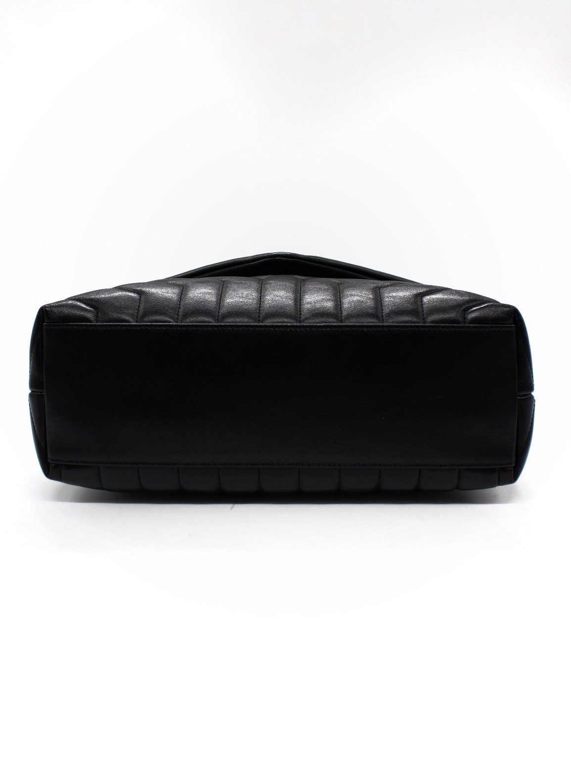 Borsa Saint Laurent Lou Lou Media  In Pelle Nera thumb