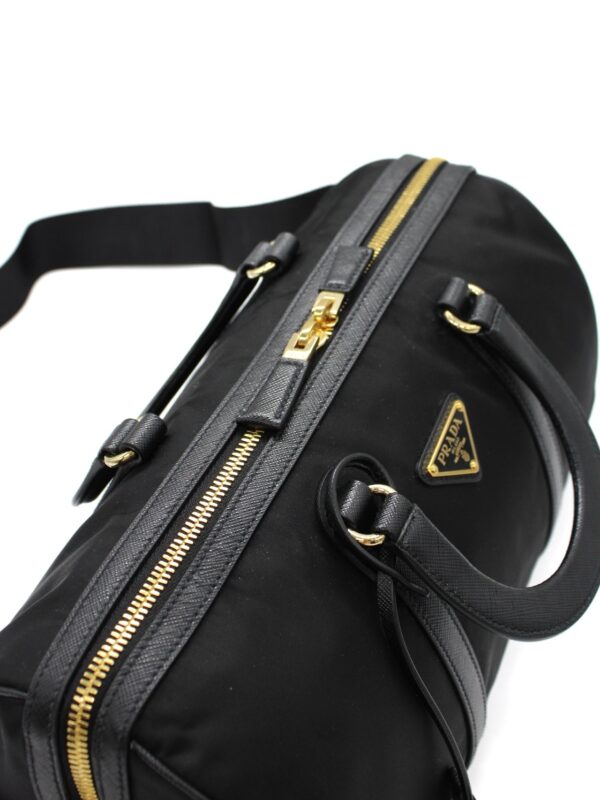 Bauletto Prada Re-edition 1978 in tela vela
