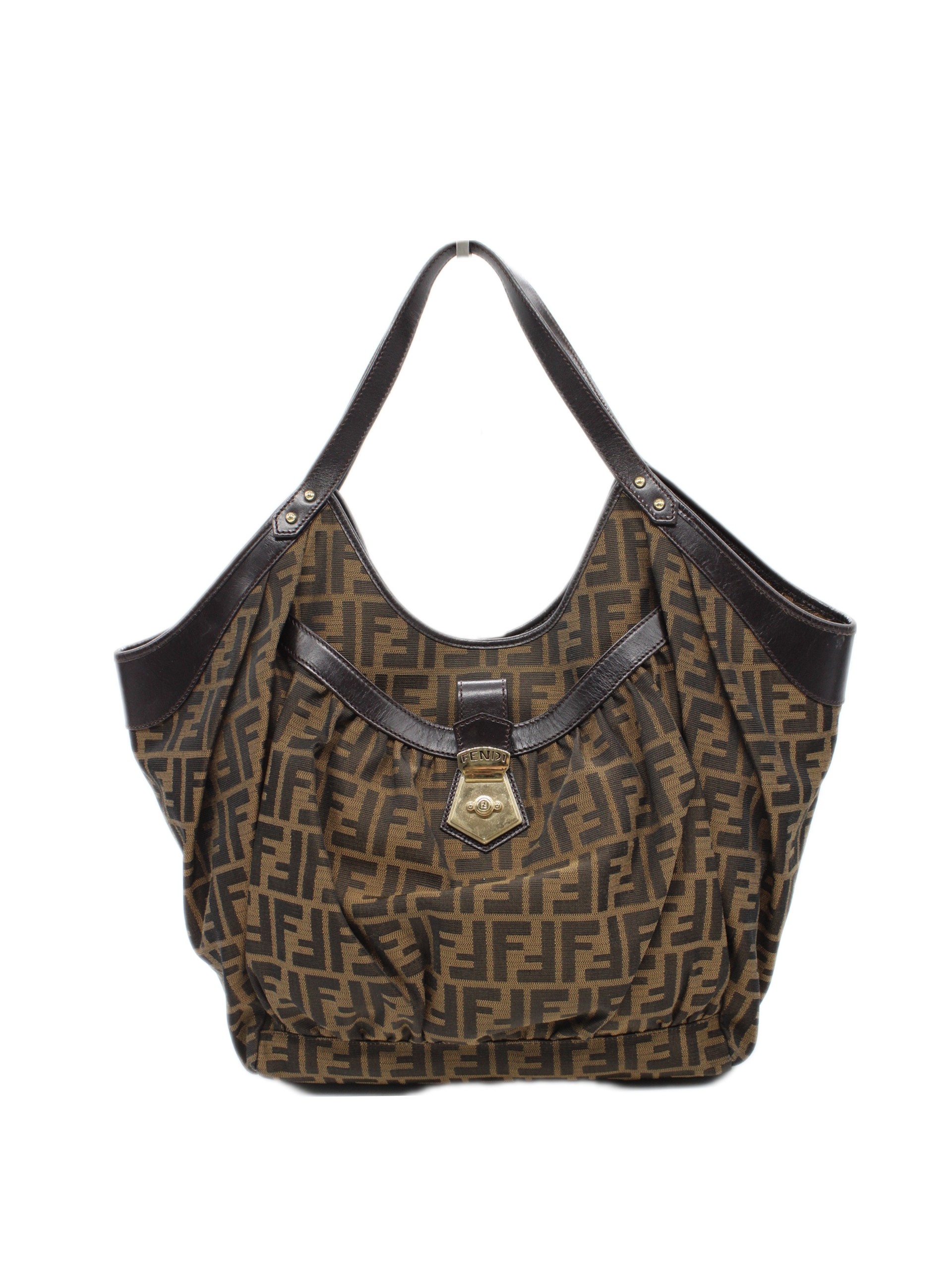 Fendi zucca borsa a spalla thumb