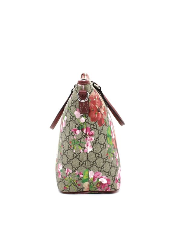 Gucci GG supreme blooms borsa a spalla