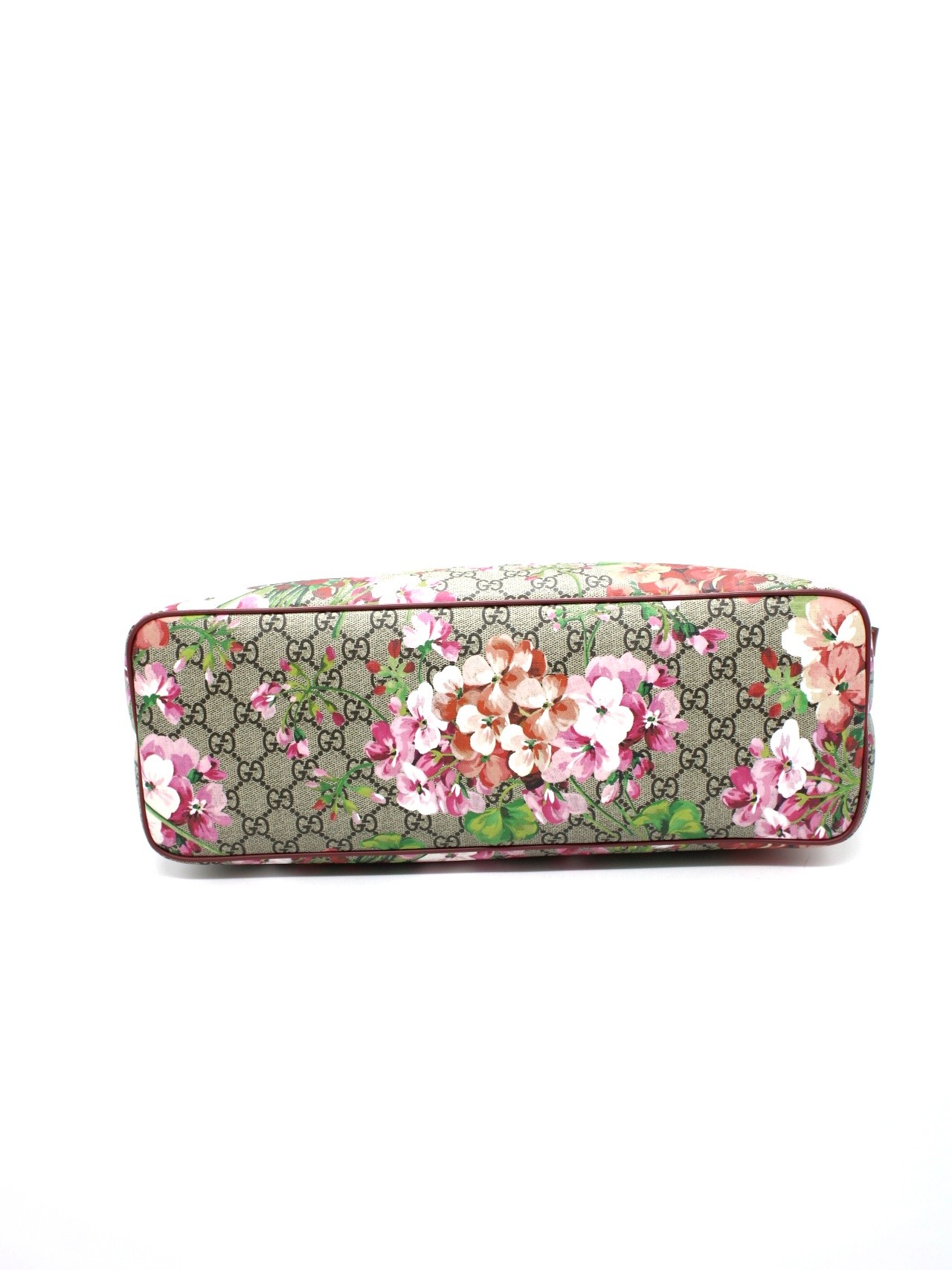 Gucci GG supreme blooms borsa a spalla thumb