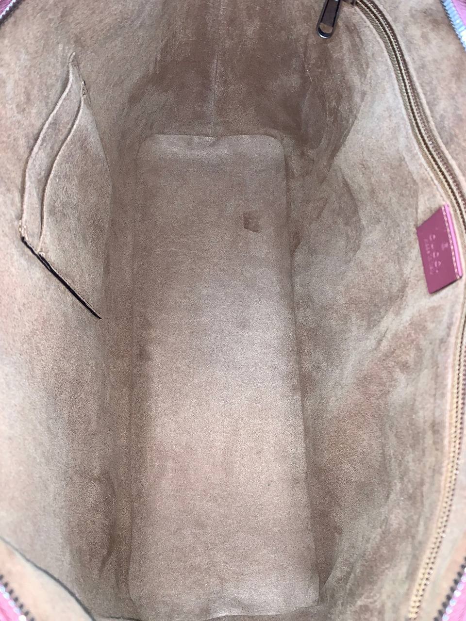 Gucci GG supreme blooms borsa a spalla thumb