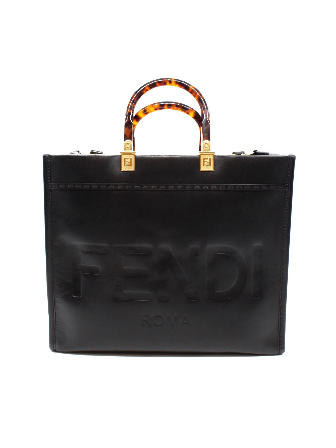 Borsa Fendi Tote Sunshine Medium Nera thumb