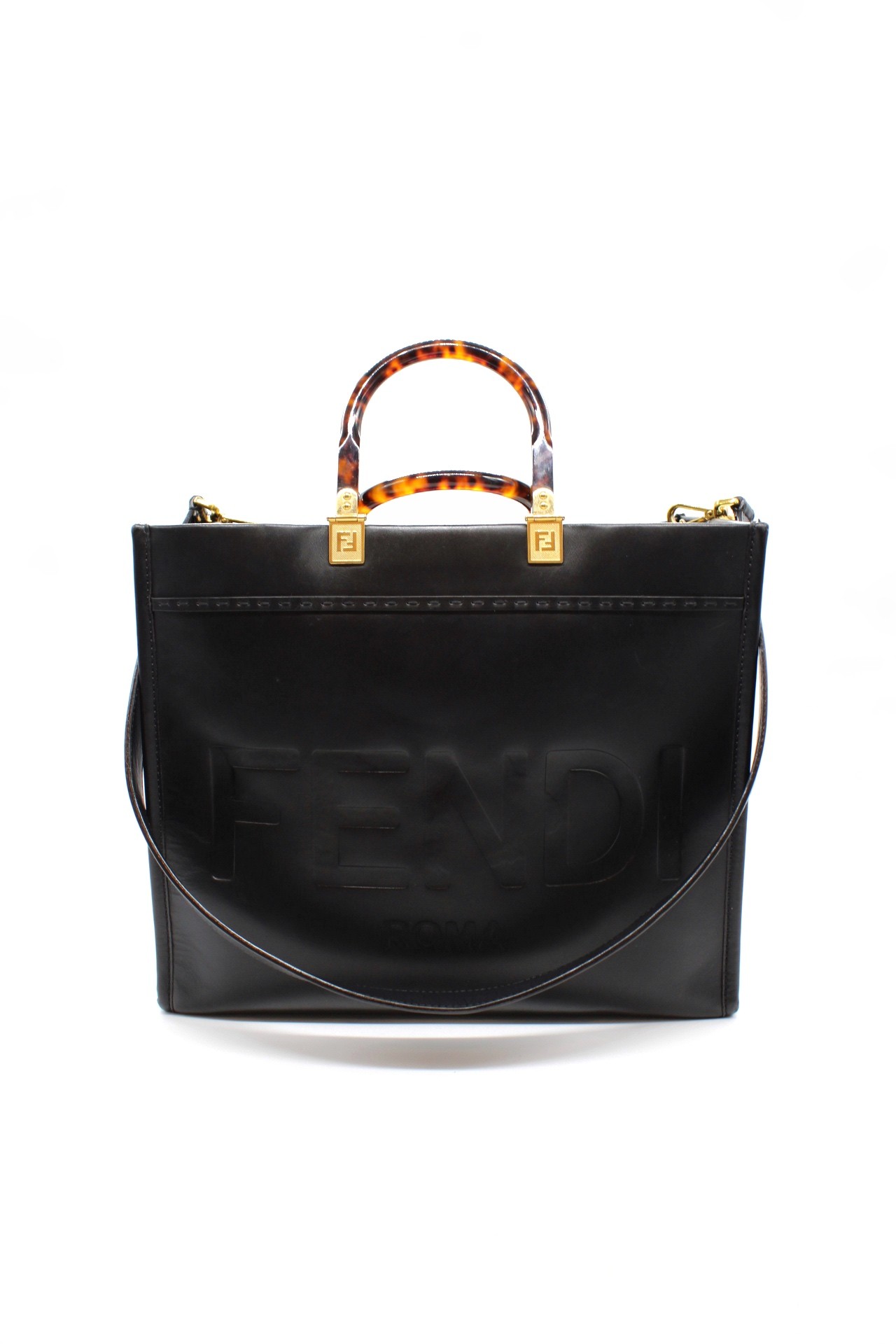 Borsa Fendi Tote Sunshine Medium Nera thumb