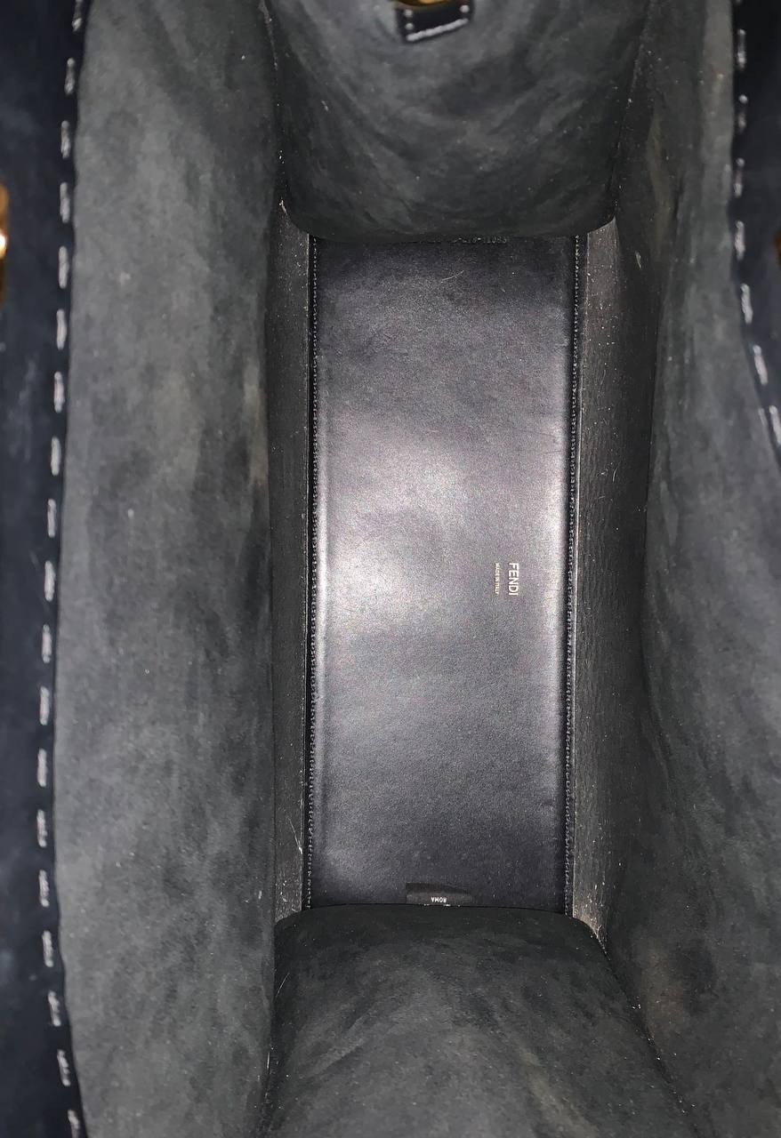 Borsa Fendi Tote Sunshine Medium Nera thumb