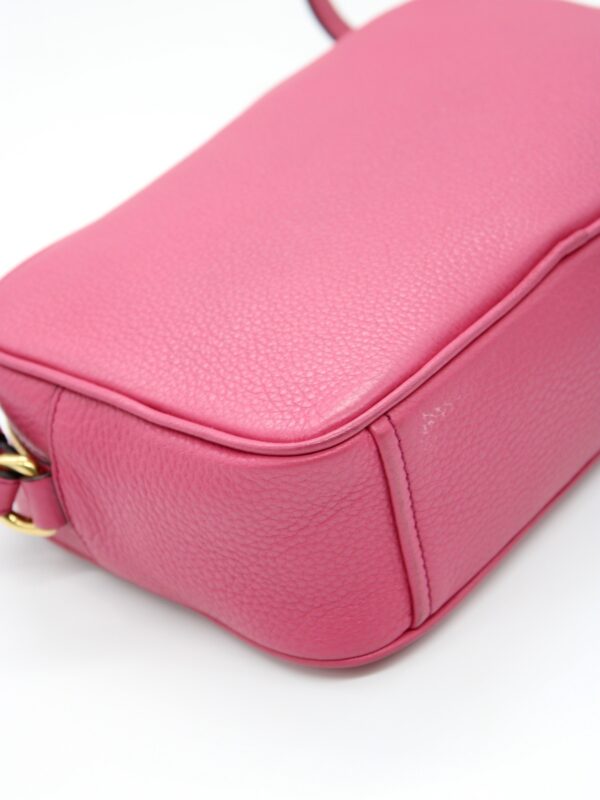 Prada Tracolla in pelle peonia