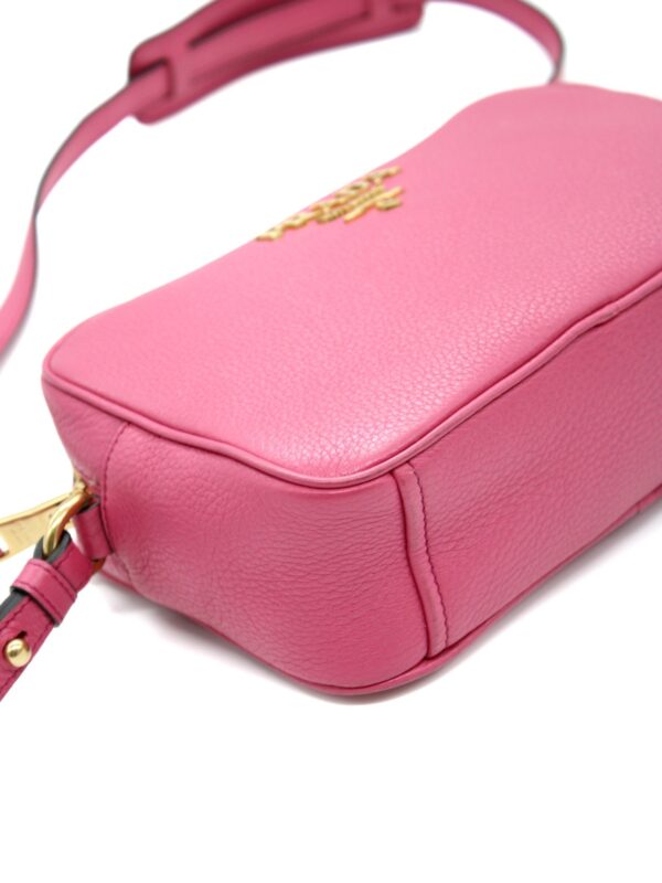 Prada Tracolla in pelle peonia